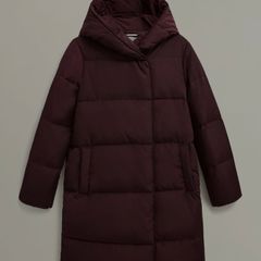 hobbs petite puffer jacket size 10