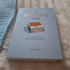 A Writer's Year: 365 Creative Writing Prompts by Emma Bastow, brand new
