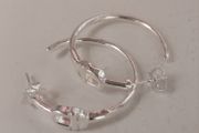 925 silver manifesto earrings
