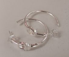 925 silver manifesto earrings