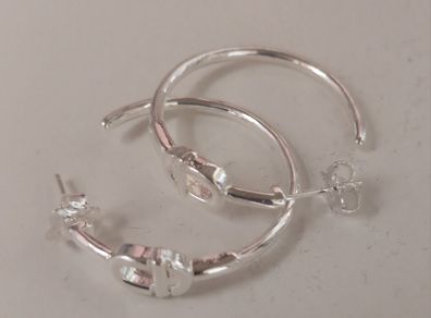 925 silver manifesto earrings