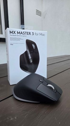 Logitech MX Master 3 for Mac, Wireless Mouse - Black - with Box
