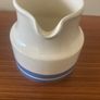 1 1/2 pint Carrigaline Blue & White Stripe Jug Image 6