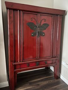 Antique Chinese Wedding Cabinet