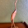 Mid century wooden bird Image 5