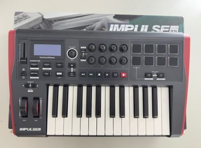 Novation Impulse 25 - USB MIDI Keyboard with 25 Keys - In original packaging