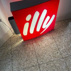 Triangular Illy Fluorescent Light Box