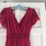 cerise pink occasion dress Image 3