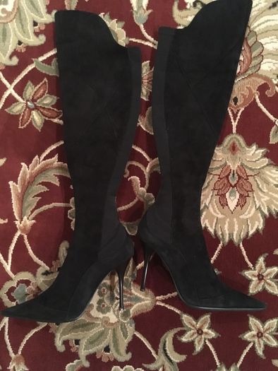 Moda in Pele over the knee Boots size EU-39, UK-6