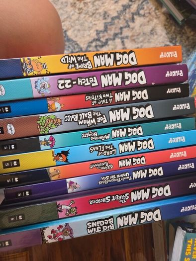 dog man books x 10