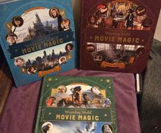 J.K Rowling's Wizarding World Movie Magic Volume 1,2 and 3 - Hardback