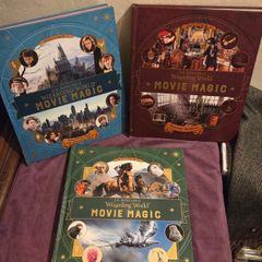 J.K Rowling's Wizarding World Movie Magic Volume 1,2 and 3 - Hardback