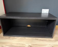 tv/ audio open cabinet