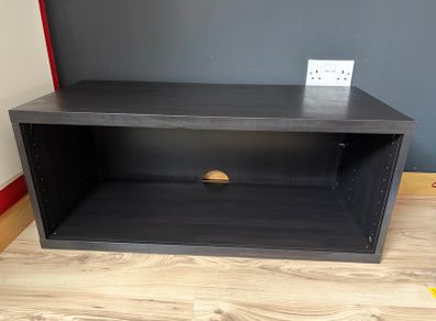 tv/ audio open cabinet