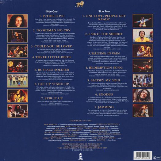 Bob Marley & The Wailers  Legend - The Best Of Bob Marley And The Wailers New Sealed