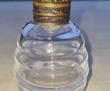 Antique perfume bottle from the turn of the 19th and 20th centuries
