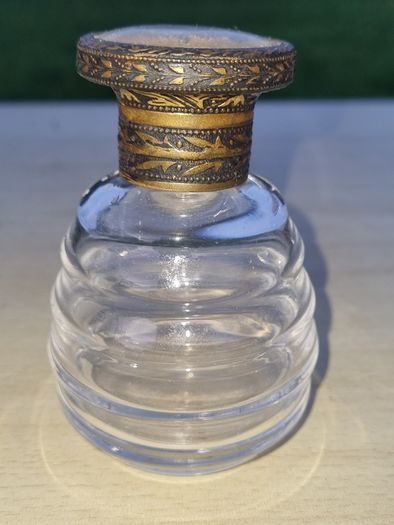 Antique perfume bottle from the turn of the 19th and 20th centuries