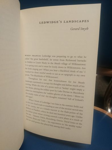 A Bittern Cry, Francis Ledwidge