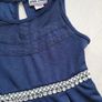 Girls navy lace embellished dress. New. Size 10yrs Image 4