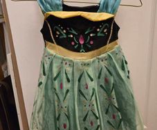 Anna from Frozen dressup princess dress