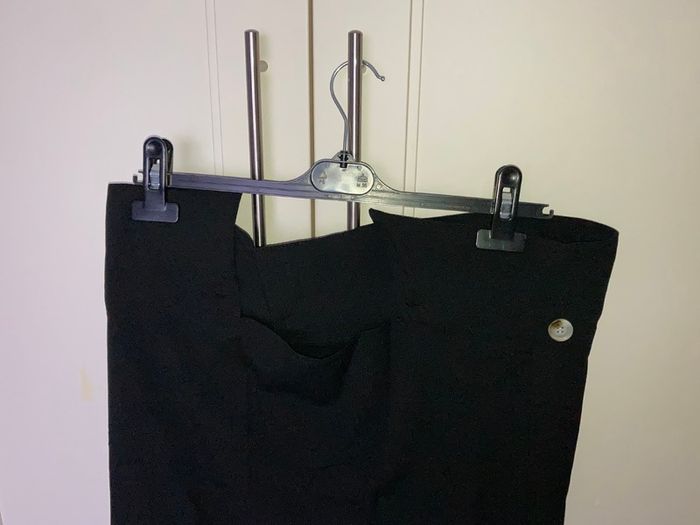 Asymmetrical wide leg trouresr size xs uk 4/6