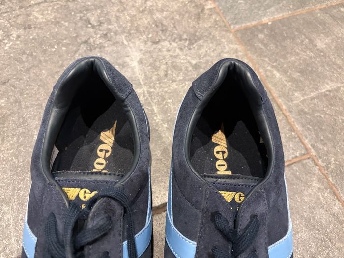 Gola Harrier Suede Navy Blue Trainers EU 46 UK 12 Unworn