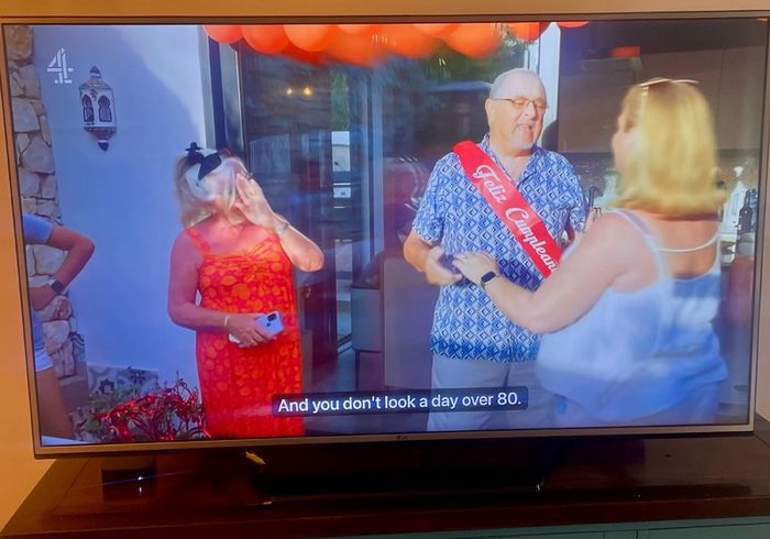 LG 60in tv  A Rated