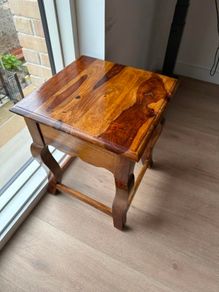 Indian Rosewood Sidetables x2
