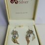 Vintage Sterling Silver 925 Dream Catcher Earrings 3,12g Image 2