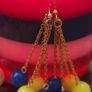 Handmade Earrings Vintage Japanese 1960s Image 4