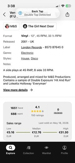 Salsoul nugget - if u wanna 12" vinyl