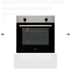 Brand New Zanussi Built-In Electric Oven