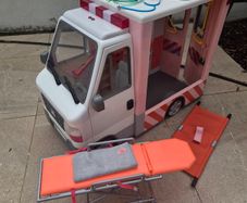 Our Generation Ambulance Playset with Stretcher & Medical Accessories