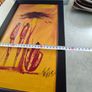 Set of two African themed canvas panels. Light weight. Image 4