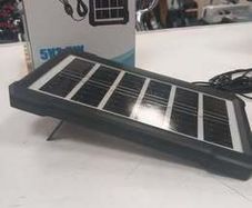 small portable solar panel with leads for charging your phone (Brand New)