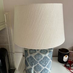 Ceramic Floral Lamp