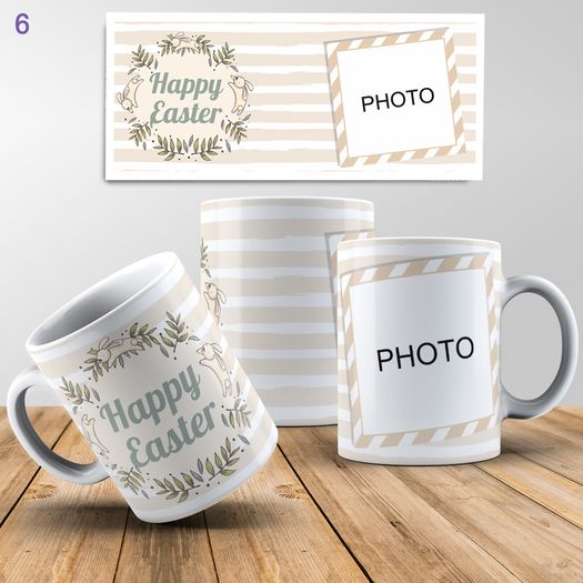 Easter Mugs with your own photo