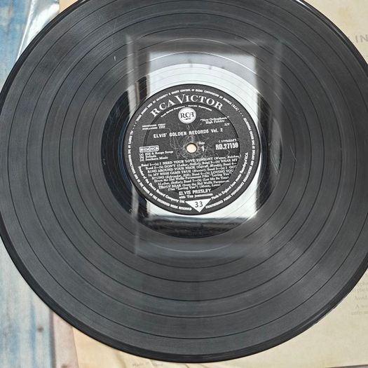 Elvis Presley and The Jordanaires, Elvis' Golden Records Original Mono UK LP
