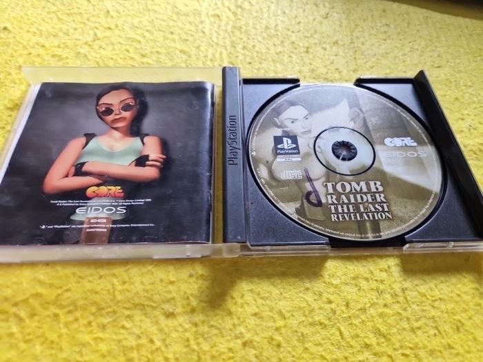 Tomb Raider The Last Revelation PlayStation1 Ps1 PlayStation2 Ps2 games Original
