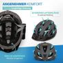 Urban Levin Adult Bicycle Helmet, City Helmet Image 8