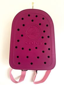 Retro Crocs backpack