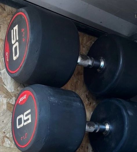 2x50kg Jordan dumbbells