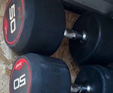 2x50kg Jordan dumbbells