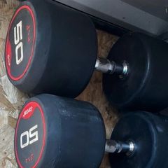 2x50kg Jordan dumbbells