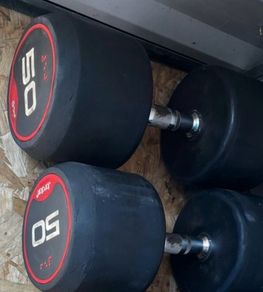 2x50kg Jordan dumbbells