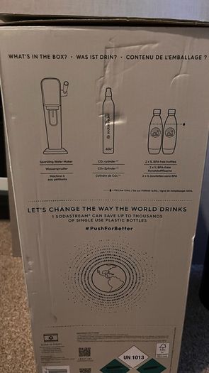 SodaStream Qc Art Sparkling Water Maker