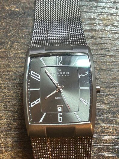 Skagen Charcoal Titanium Slim