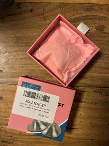 Boboduck Silver Nipple Shields Never Used