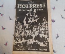 RARE 1977 Hot Press Magazine Issue 1 Complete