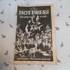 RARE 1977 Hot Press Magazine Issue 1 Complete